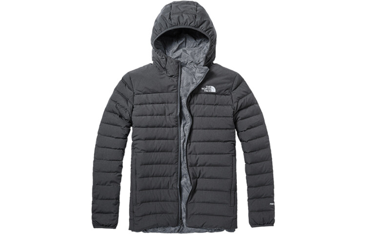 

Пуховик мужской темно-серый The North Face, темно-серый