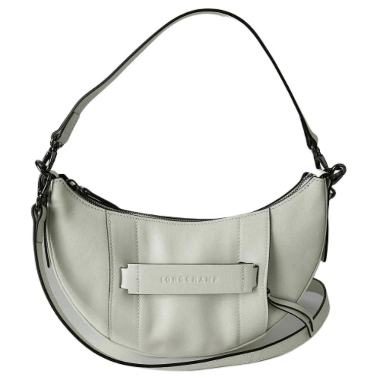 

LONGCHAMP Сумка через плечо из коровьей кожи, маленькая женская белая