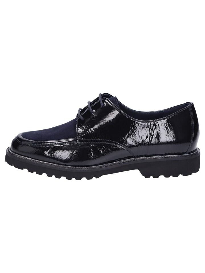 Элегантные туфли на шнуровке Sioux Schnürschuh Meredith 749 H, темно-синий — фото 2