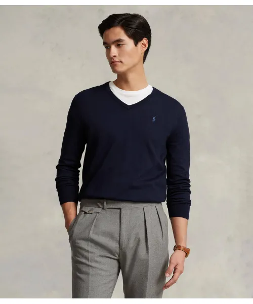 

Свитер Slim fit Polo Ralph Lauren, синий