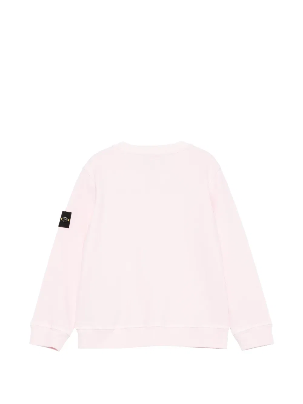 Толстовка с нашивкой-логотипом Stone Island Junior, розовый — фото 2