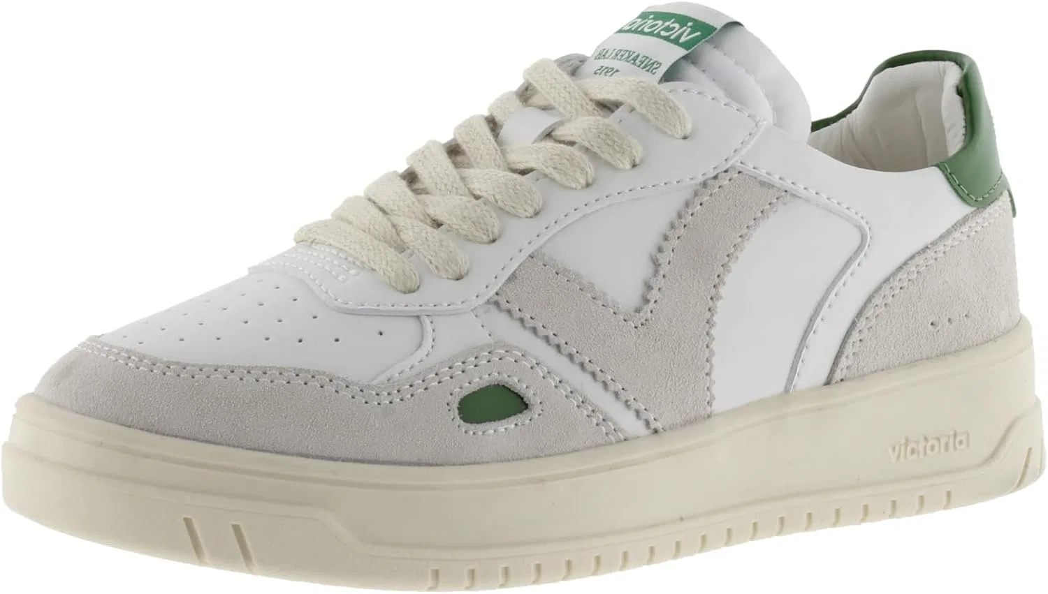 Кроссовки victoria Low-Top Unisex Seul Leather Effect & Coloured & Split Leather Parts in Contrast 1257104 for Adults