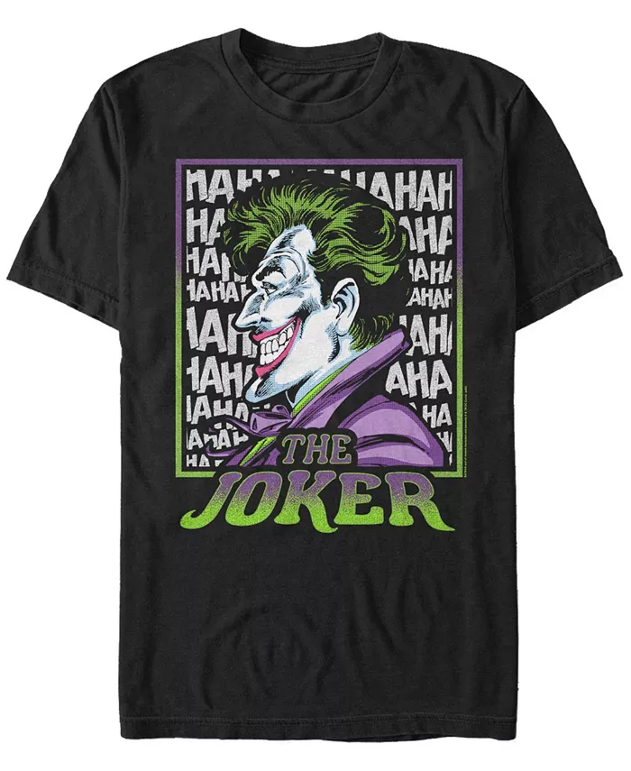 

Мужская футболка с коротким рукавом Batman Joker Fifth Sun, черный