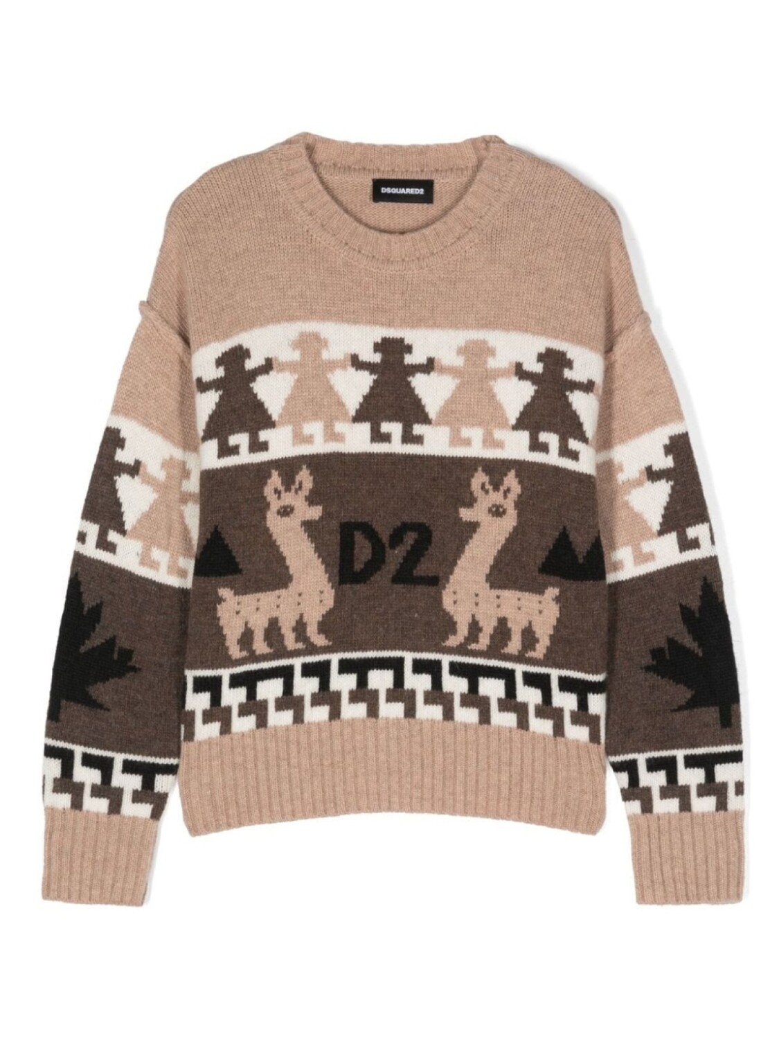 

Dsquared2 топ Maglia с длинными рукавами, нейтральный цвет