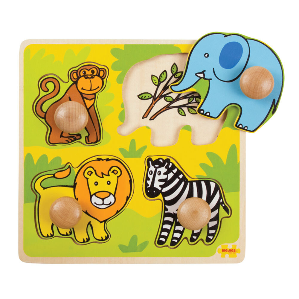 

Bigjigs Toys, деревянные пазлы.