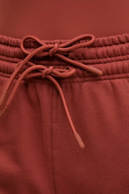 Спортивные штаны из хлопка Adidas by Stella McCartney, оранжевый — фото 4