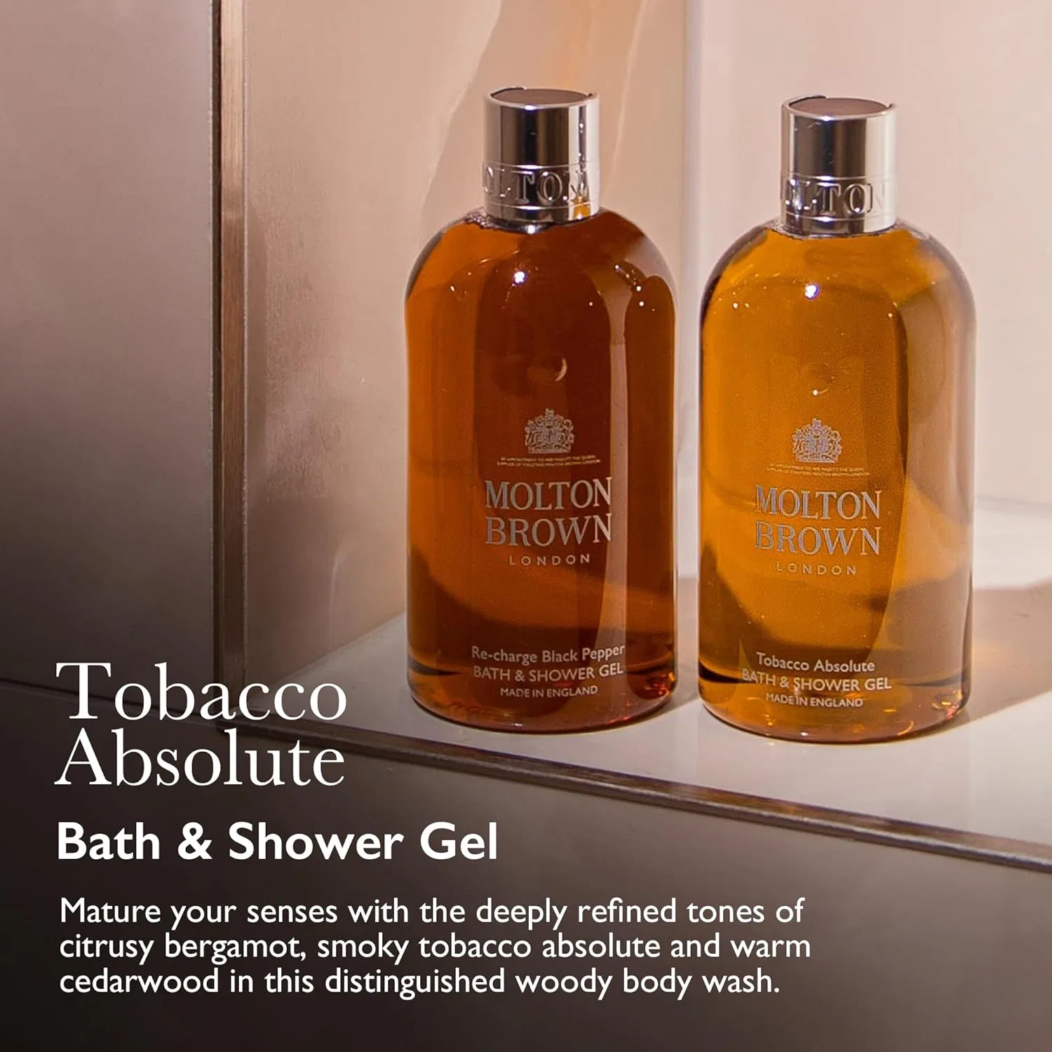 Гель для душа и ванны Tobacco Absolute от Molton Brown, 300 мл Molton Brown — фото 3