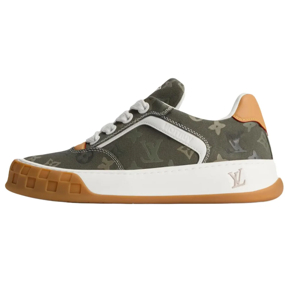 LOUIS VUITTON Кроссовки скейтерские мужские low top зеленые