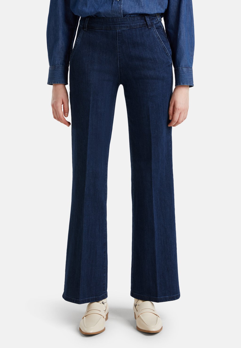 

Джинсы Bootcut ZIP United Colors of Benetton, синий