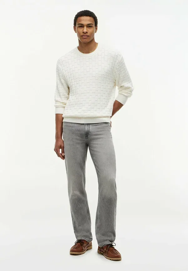 Джинсы прямого кроя Tommy Hilfiger Dover Faded Regular Straight, цвет серый — фото 2