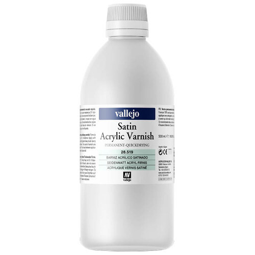 

Аксессуары Vallejo Vallejo: Satin Acrylic Varnish 500ml