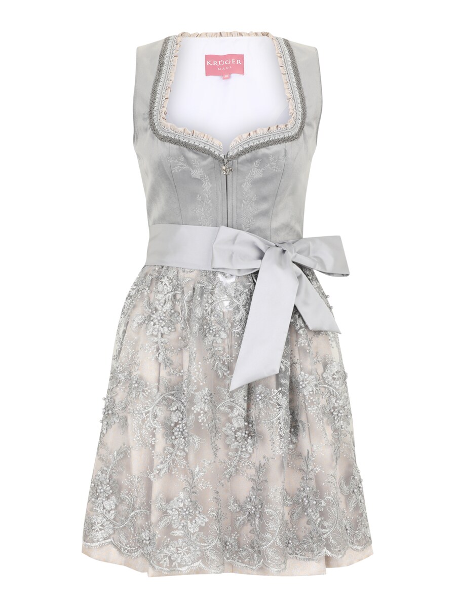 

Широкая юбка в сборку Krüger Madl, цвет Grey/Light grey