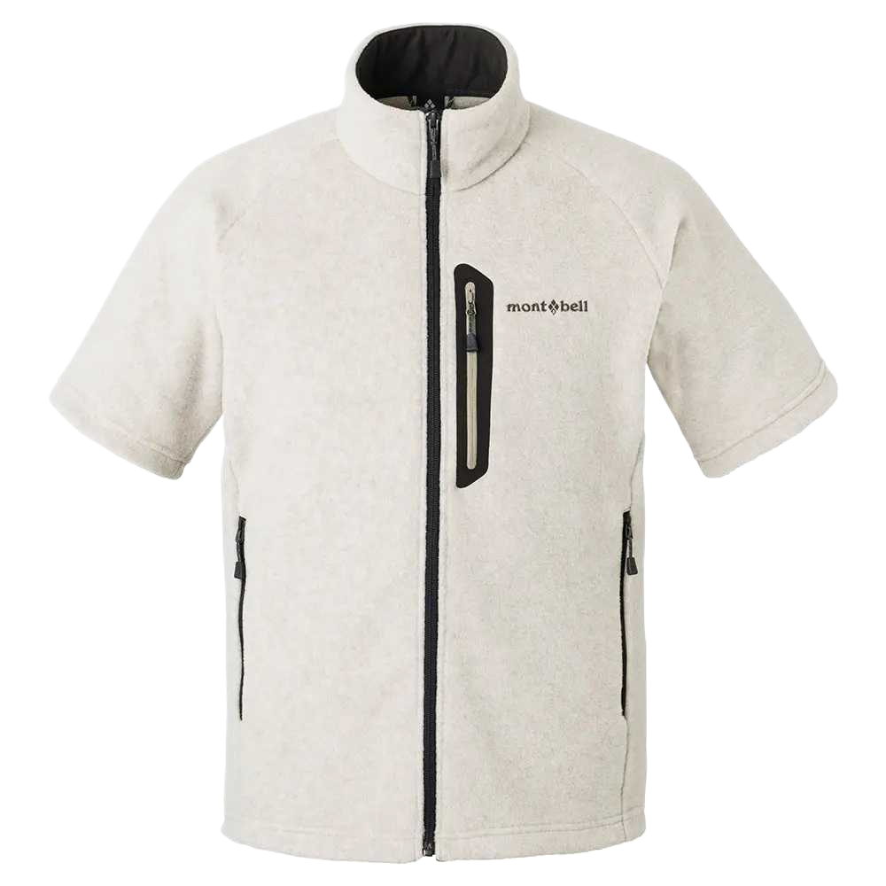 

Футболка мужская Stand Collar Moderate MONTBELL, белый