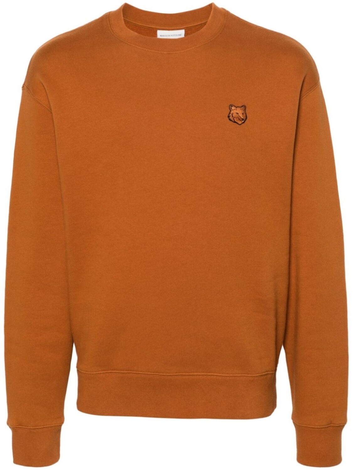 

Maison Kitsuné толстовка Bold Fox Head, коричневый