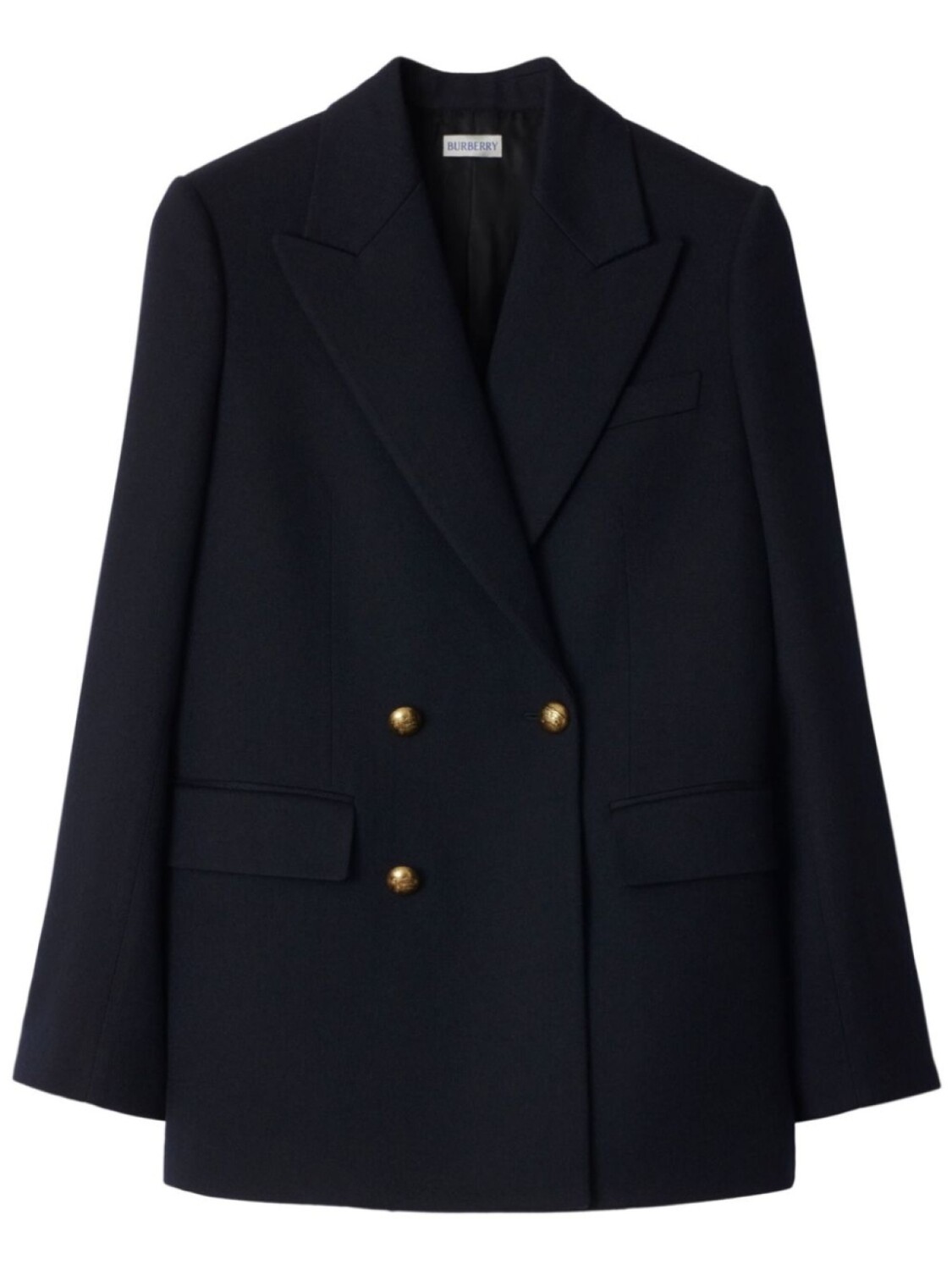 

Шерстяной пиджак Burberry, синий