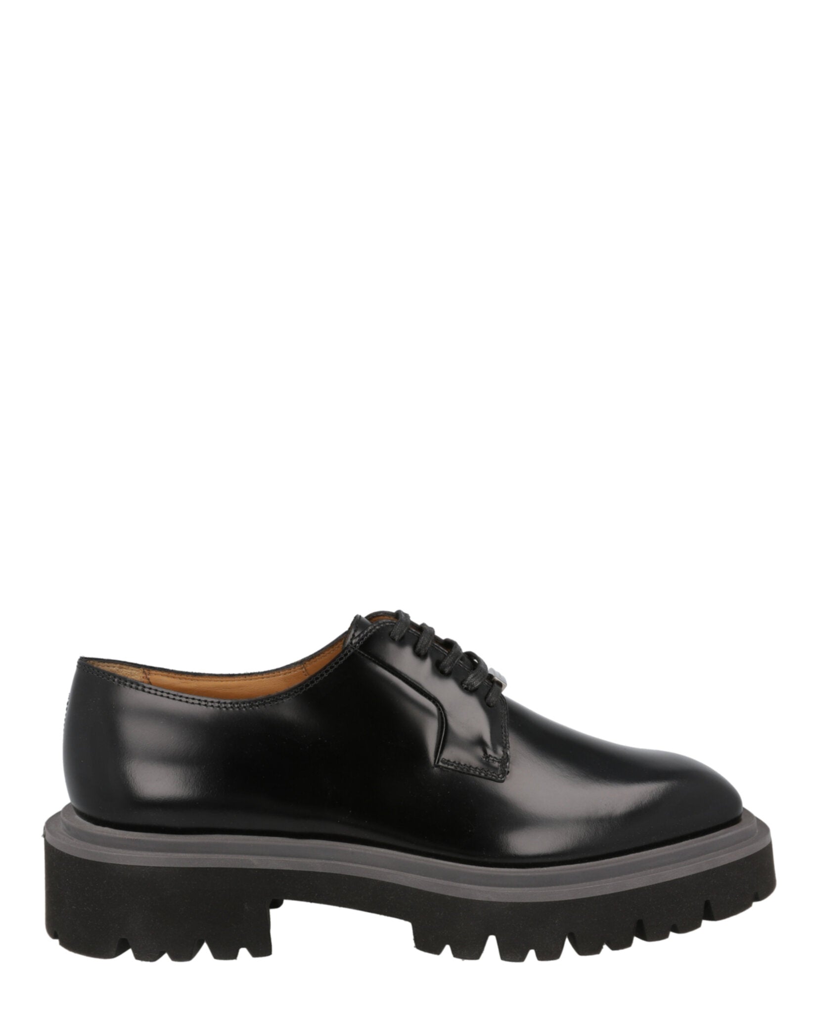 

Туфли из мерцающей кожи Salvatore Ferragamo, черный