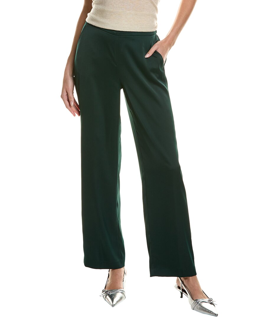 

Широкие брюки Anne Klein, зеленый