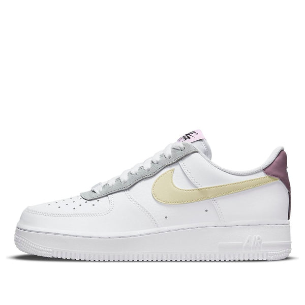 Кроссовки air force 1 white lemon drop' Nike, белый