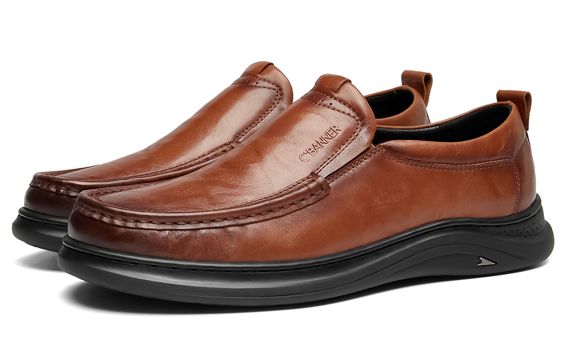 Мужские туфли CВ°BANNER Men's Casual Shoes Men Low-Top Brown — фото 3