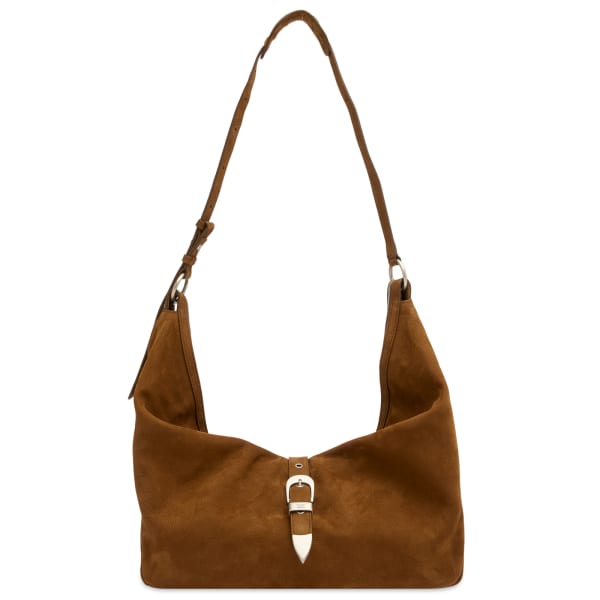 

Большая сумка-хобо с поясом Margesherwood, цвет chestnut nubuck