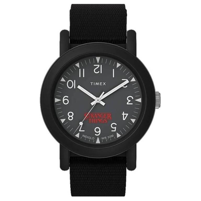 

Часы Timex Camper Stranger Things, арт. TW2V50800YB, черный