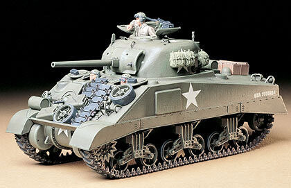 

Тамия, США Средний танк M4 Sherman Early Version, Модельный комплект, 14+ Tamiya