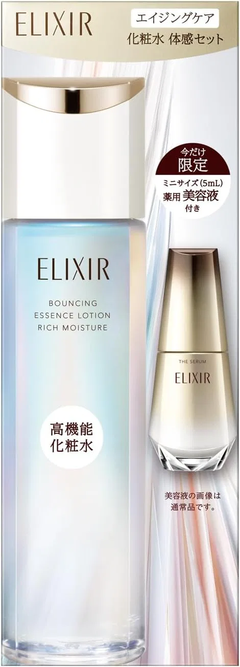 Набор Elixir — Lift Moist Lotion Moist Type набор 170 мл + сыворотка 5 мл — фото 2