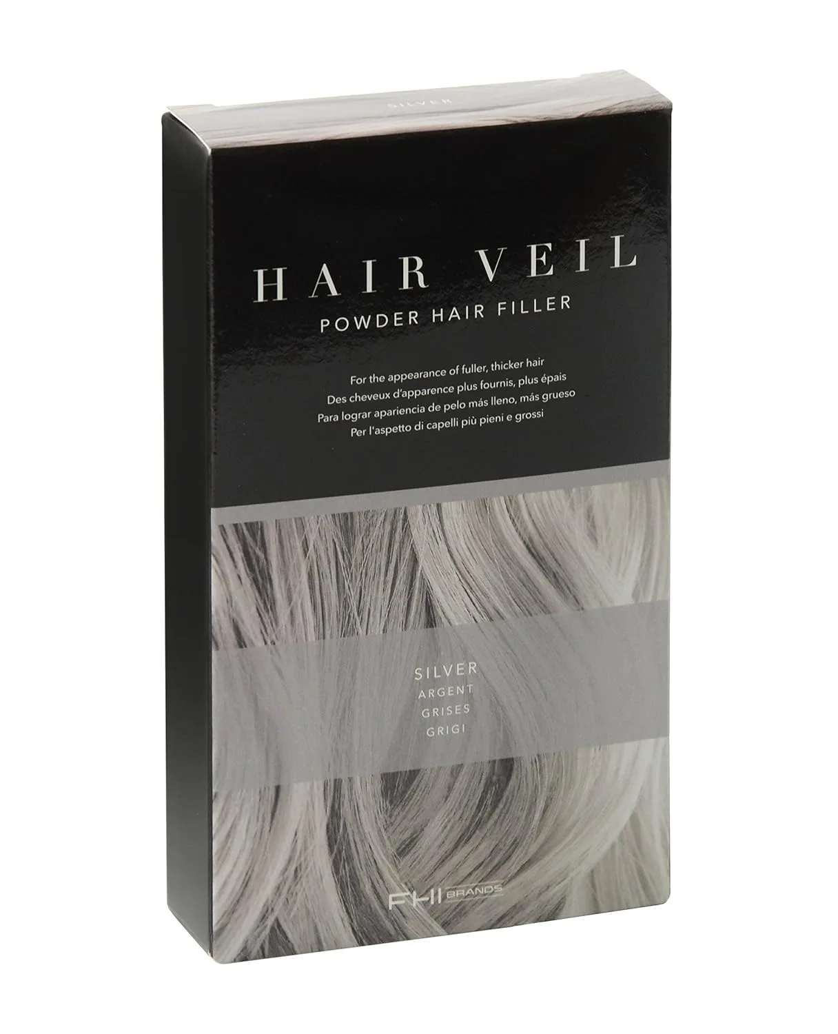 FHI Heat Hair Veil Powder - пудра-наполнитель для волос, придающая им густоту, объем и густоту. 28.35 г (1 шт.), Salt & Pepper