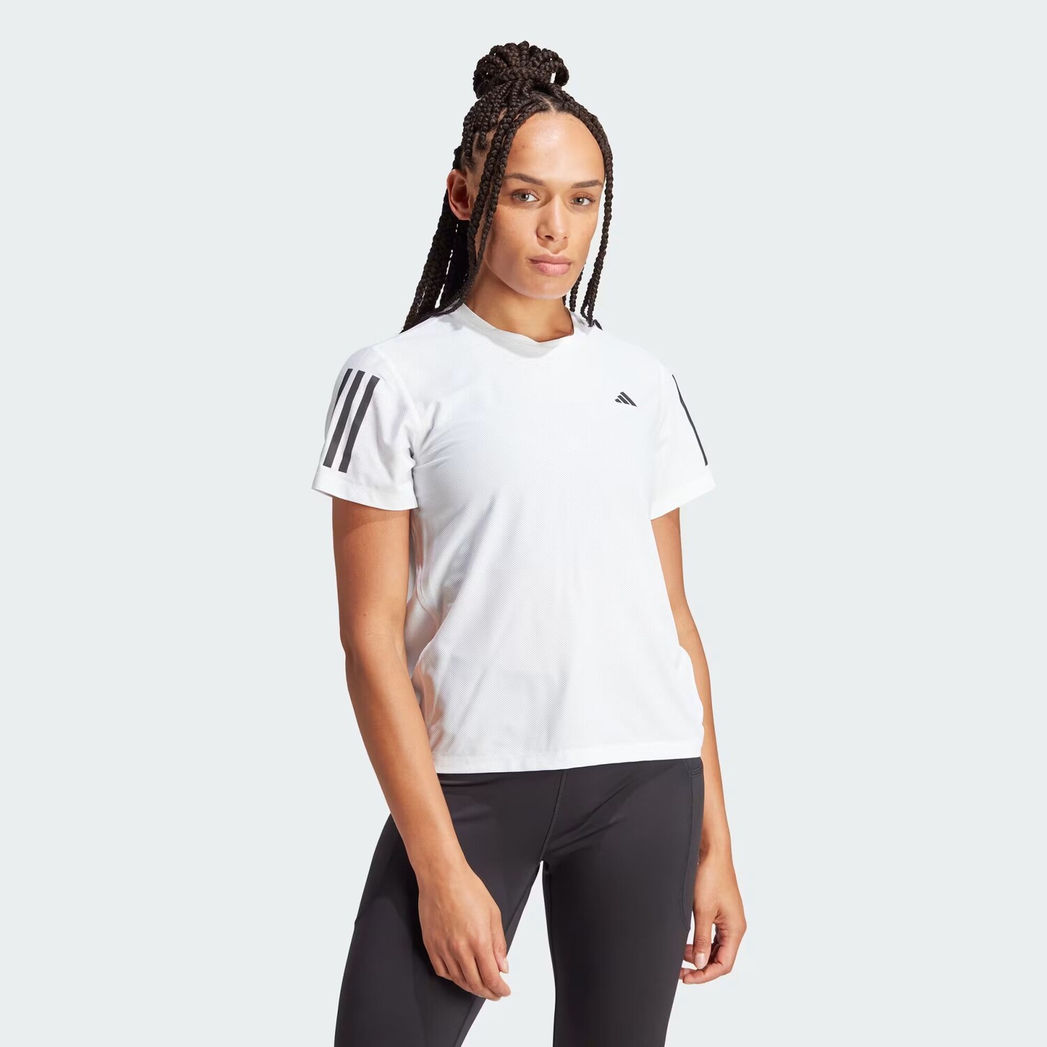 

Собственная футболка Run Adidas, цвет White