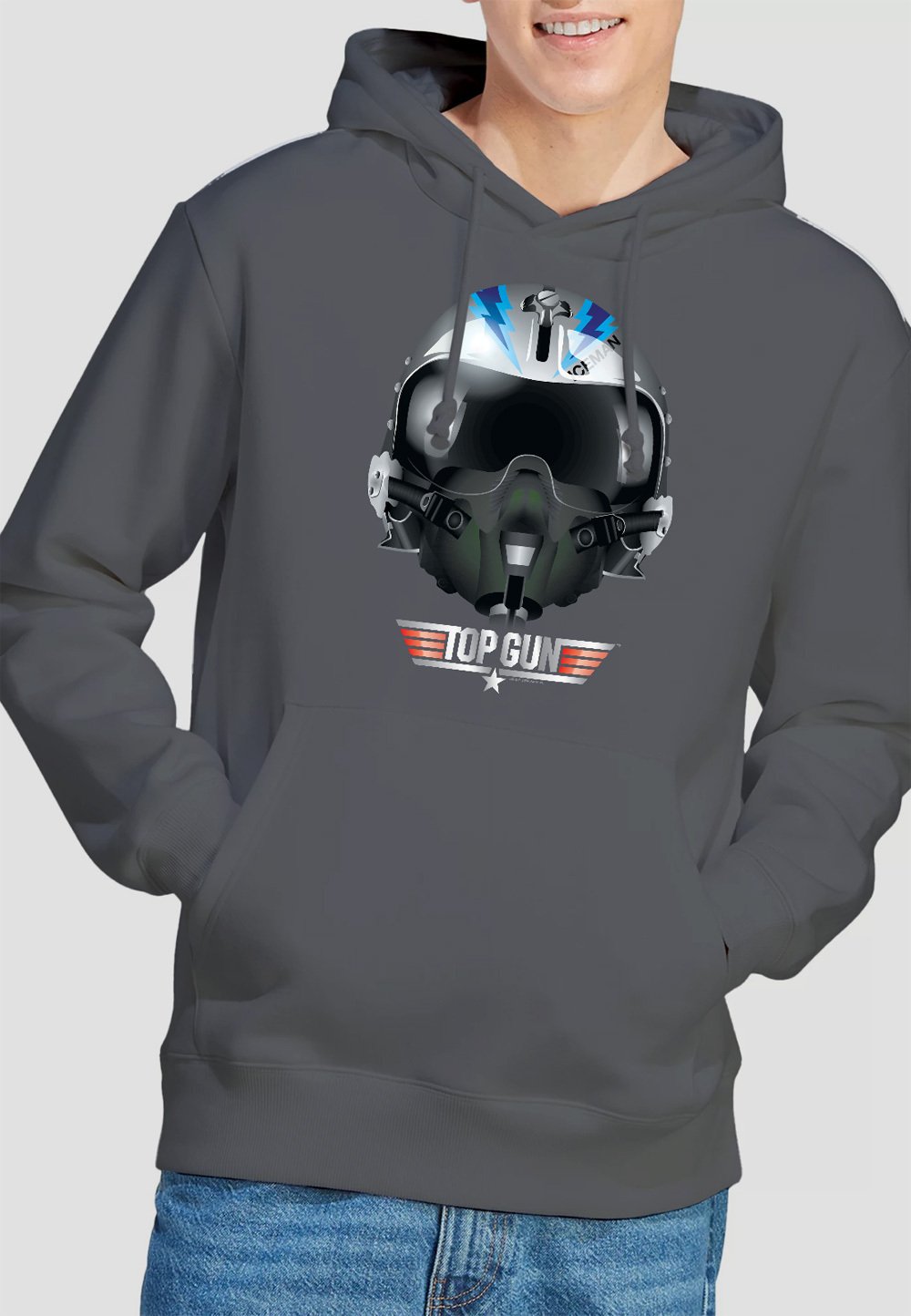 

Толстовка TOP GUN HELMET Cotton Soul, антрацит