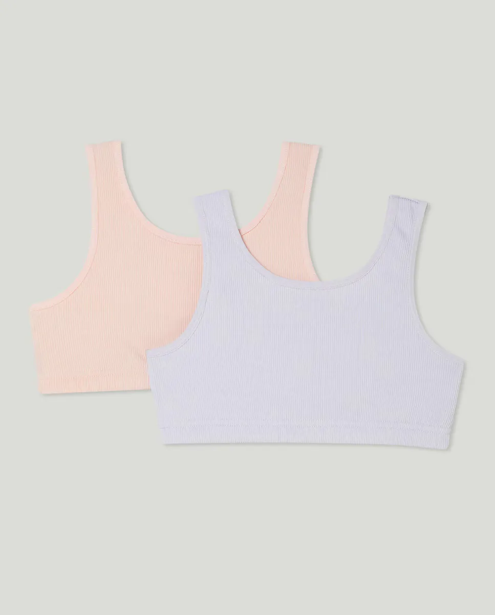 

Пакет из двух топов для девочки Cotton Juice, мультиколор