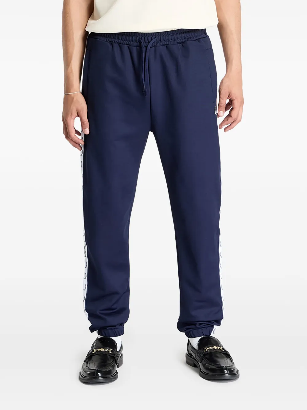 

Зауженные спортивные брюки Fred Perry, синий