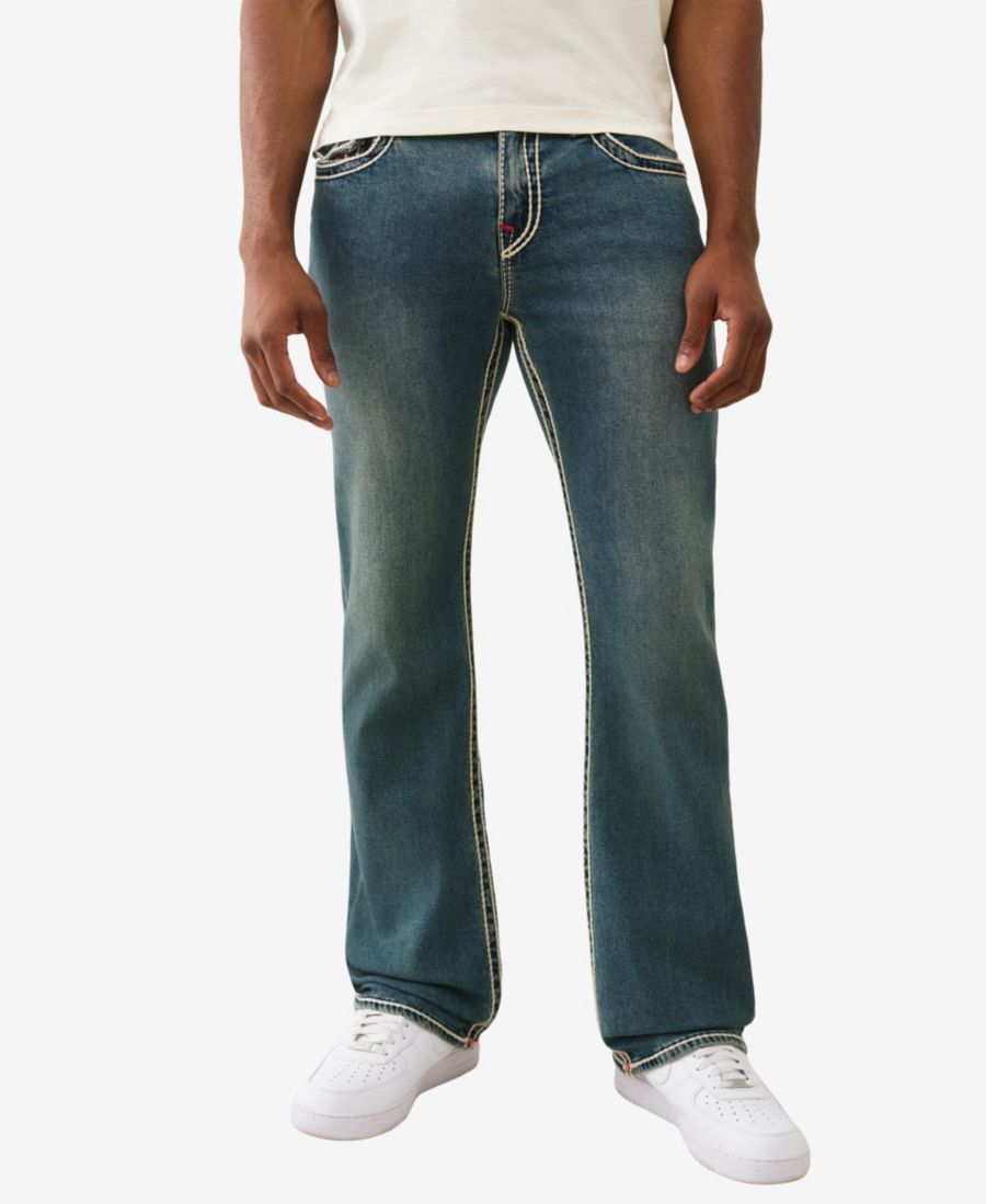 

Мужские джинсы Billy Bootcut с отворотом и прострочкой True Religion, Sepia Dawn Medium Wash