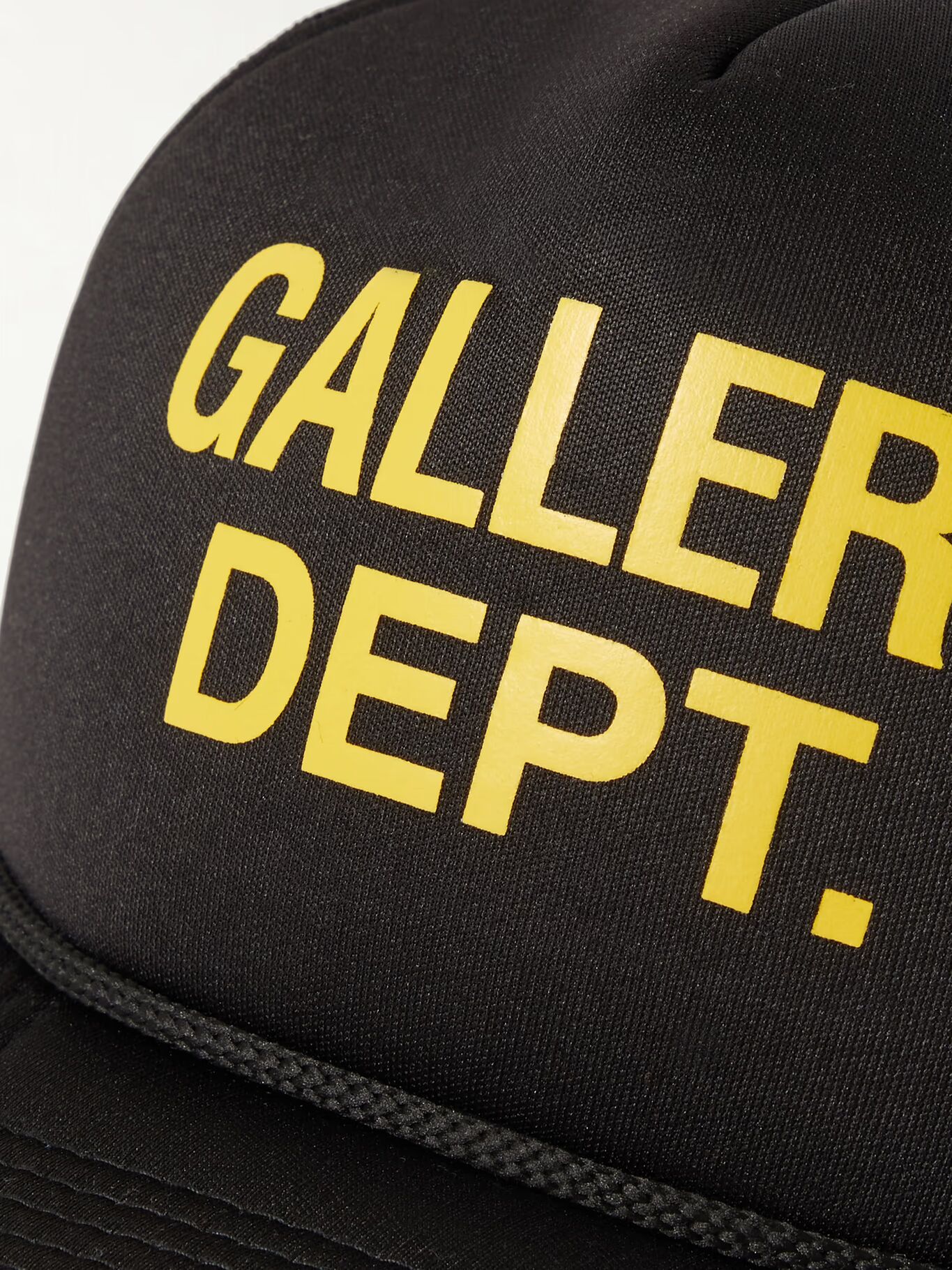 

Кепка Trucker из пены и сетки с логотипом GALLERY DEPT., черный
