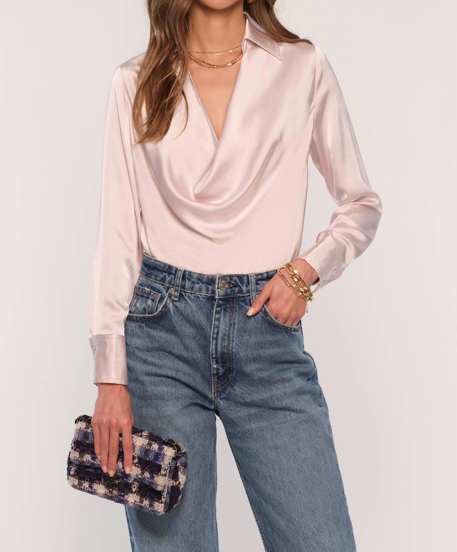 

Донна Топ в цвете устрица Heartloom, Oyster