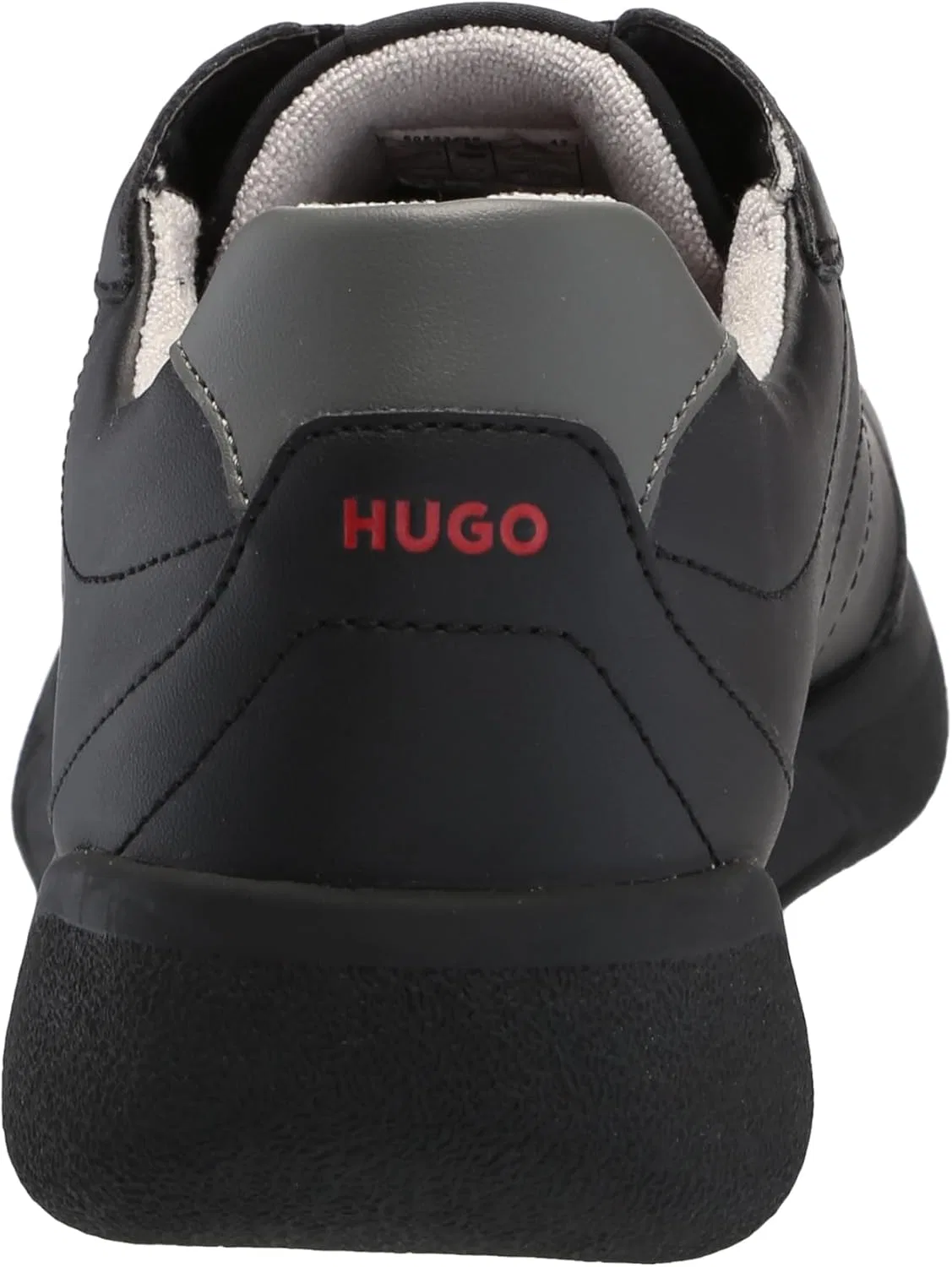 Мужские кожаные кроссовки HUGO Fly с чашеобразной подошвой, Raspberry Red — фото 3