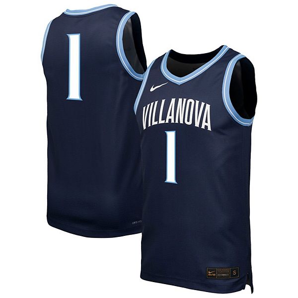 

Мужская баскетбольная майка Villanova Wildcats #1, цвет navy Nike