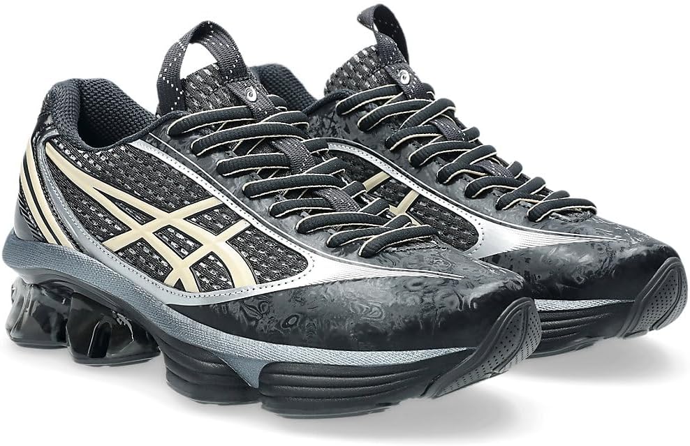 Кроссовки ASICS для взрослых унисекс Gel-Kinetic Fluent, размер US 6, черный — фото 4