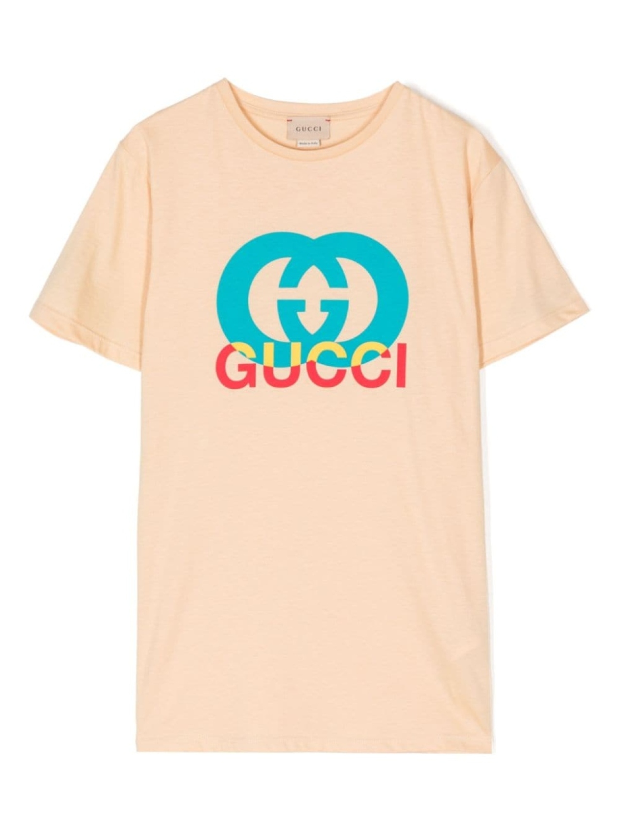 

Gucci Kids футболка с логотипом Interlocking G, зеленый