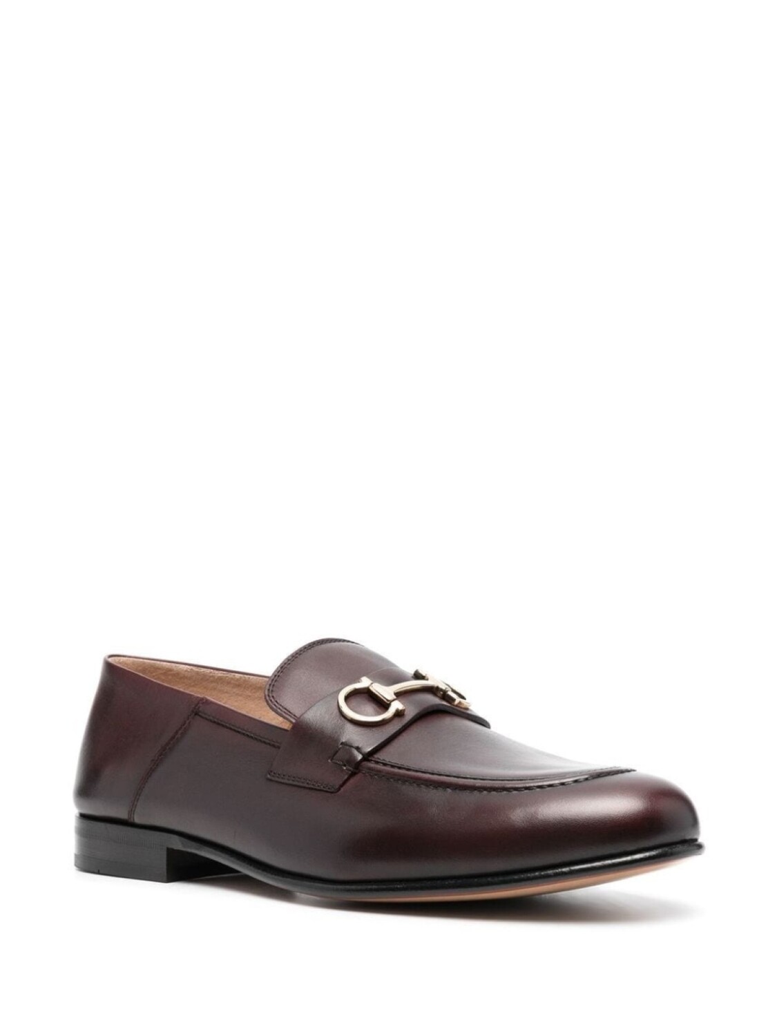 Ferragamo лоферы Ottone с пряжкой Gancini, фиолетовый — фото 2