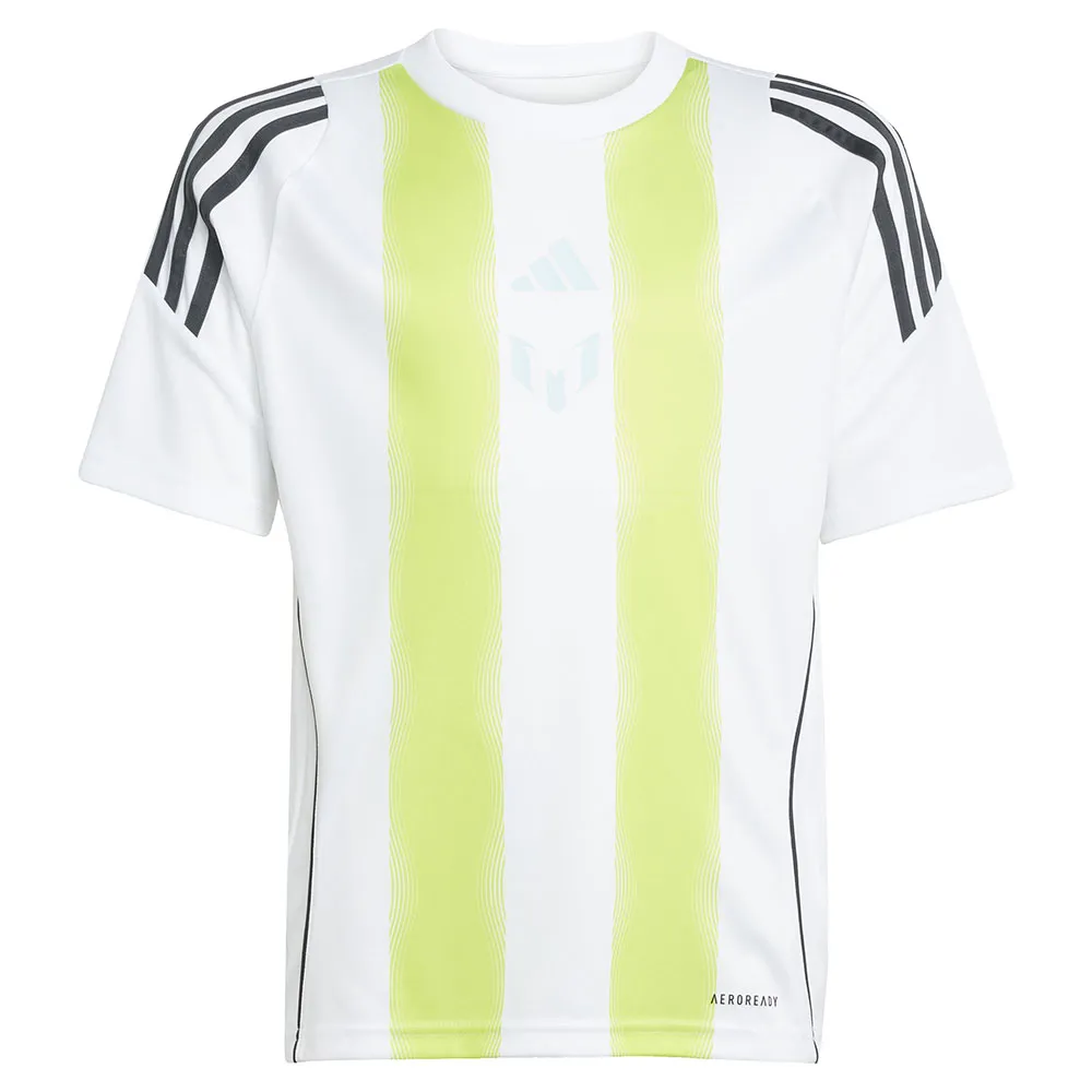 Футболка с коротким рукавом adidas Messi Training, белый — фото 3