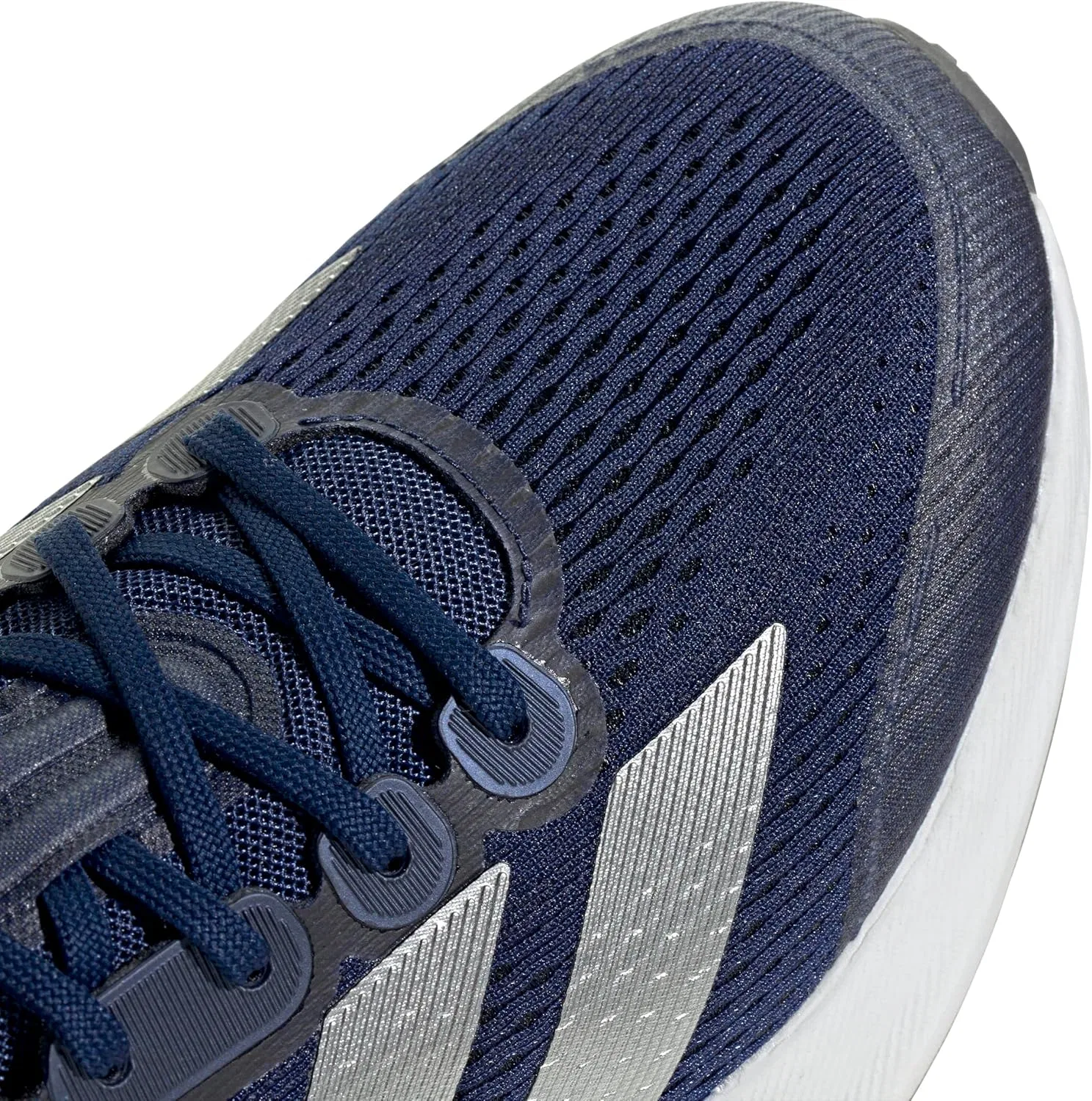 Мужские беговые кроссовки Adidas Duramo Speed ​​2, Dark Blue Silver Met Halo Silver — фото 4