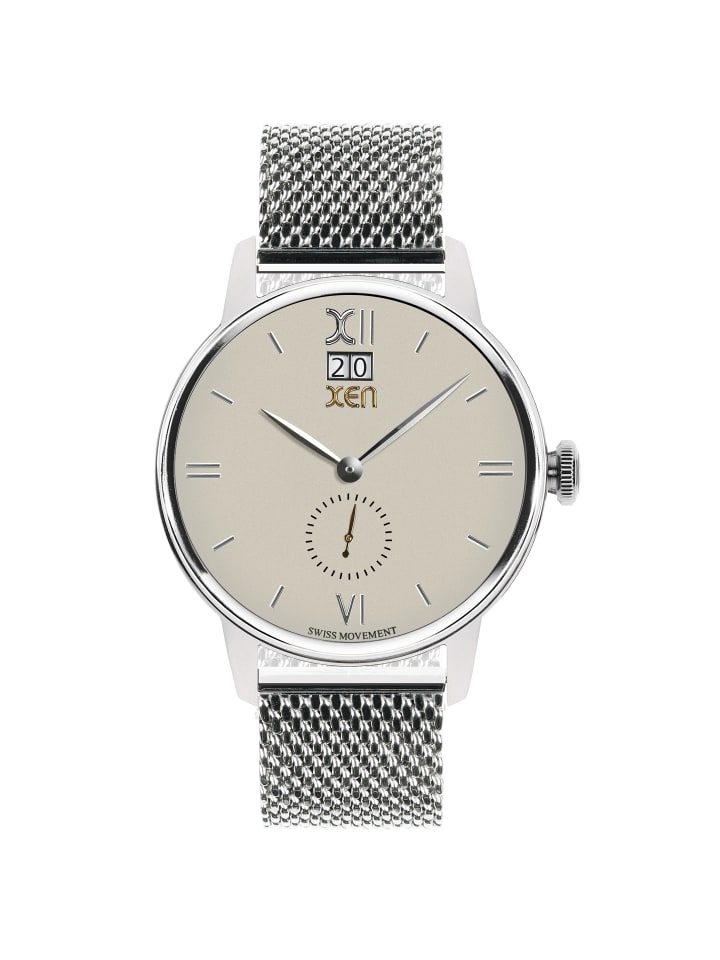 

Xen Мужские часы "XQ0306" серебристого цвета
