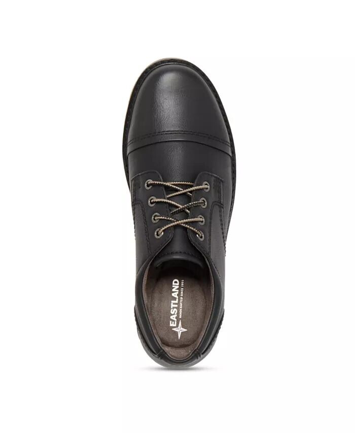 Мужские туфли-оксфорды Ike Cap Toe Eastland Shoe, черный — фото 2