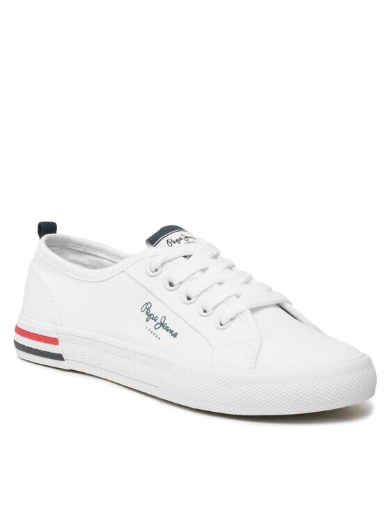 

Кроссовки из ткани Pepe Jeans, белый