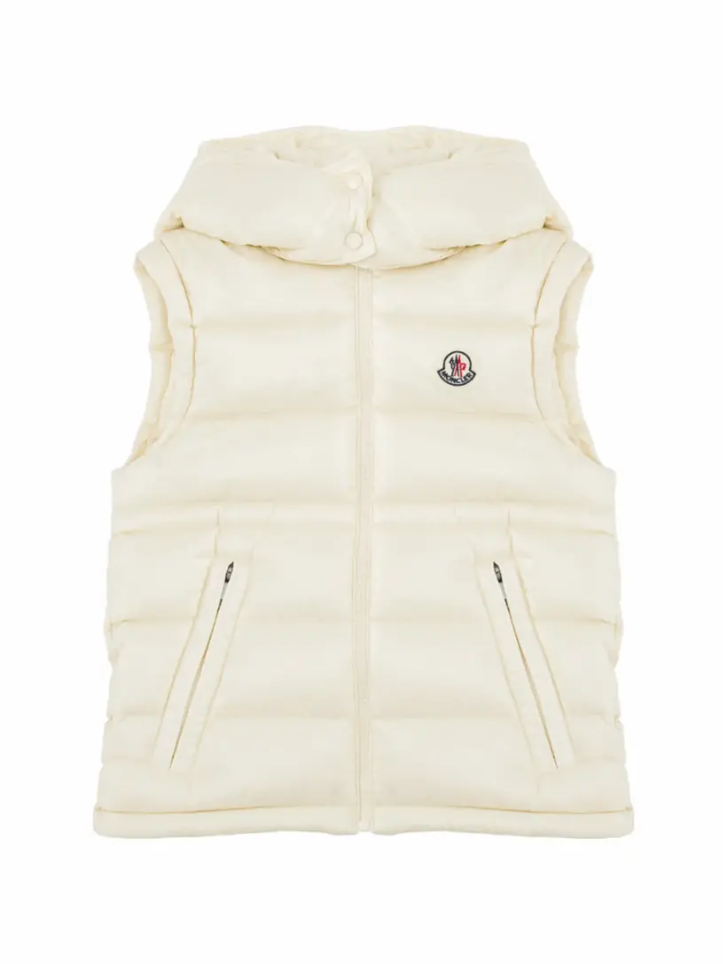 

Стеганый жилет Ania Moncler, белый