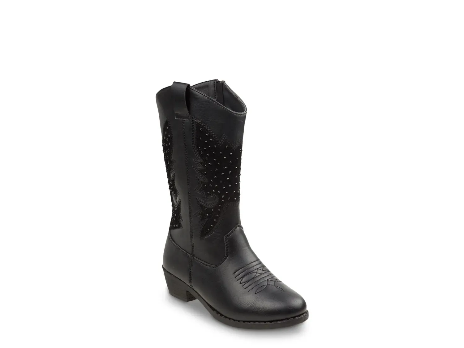 

Ботинки Kensie Zip Up Western Boot - детские, черные