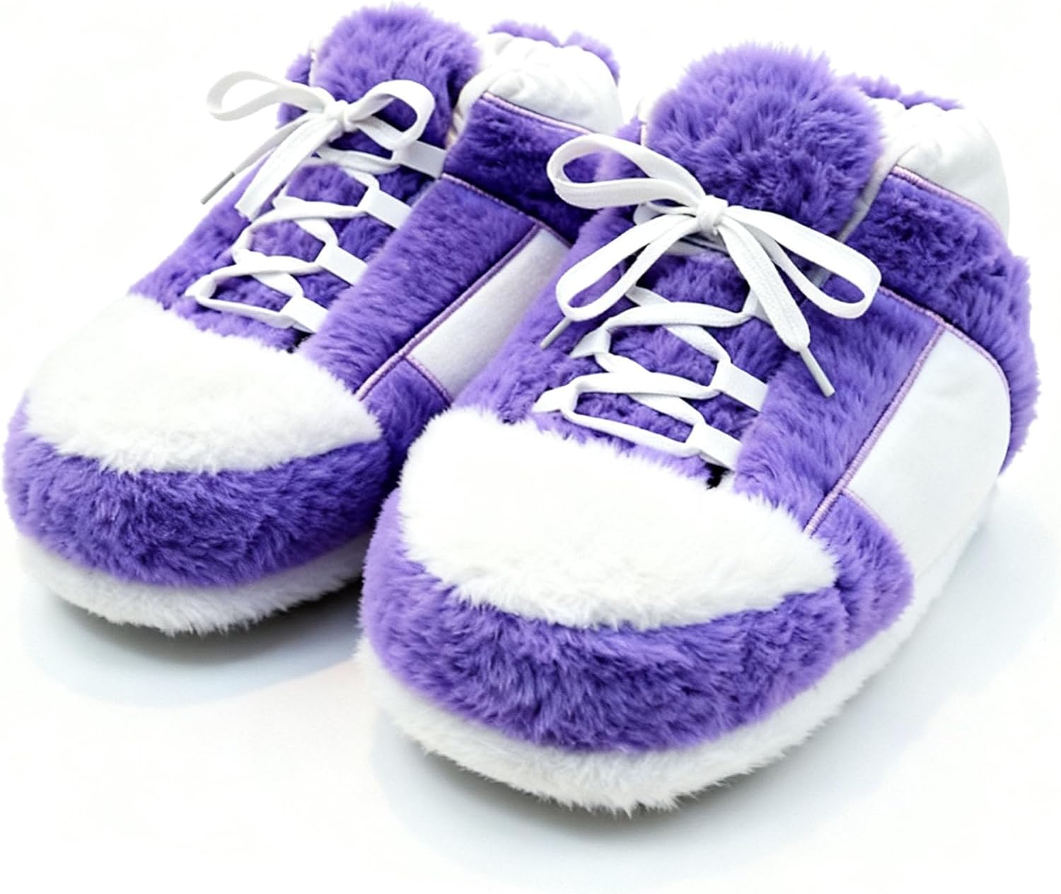 

Унисекс теплые уютные модные слипперы-кроссовки, комфортная обувь с противоскользящей подошвой для дома- универсальный размер Mululian, пурпурный