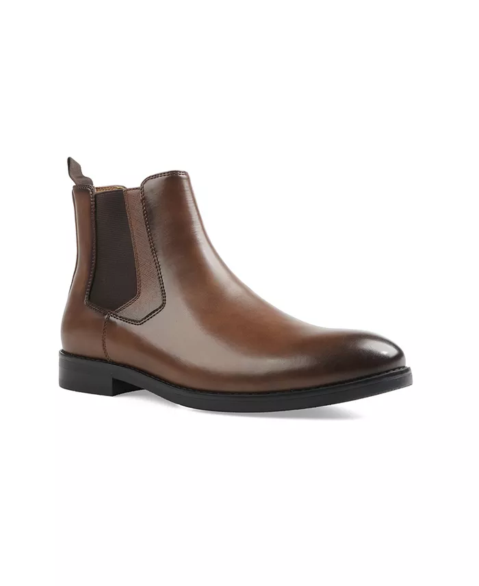 

Мужские ботинки Thommas Chelsea с круглым носком Alfani, коричневый