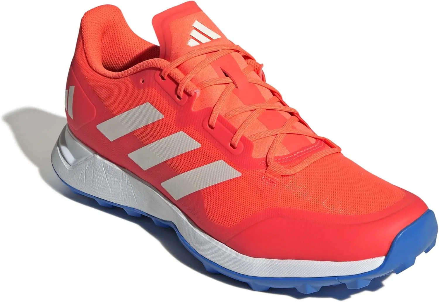 Хоккейные кроссовки Adidas Zone DOX унисекс, Ftwr White Zero Met Bright Royal — фото 3